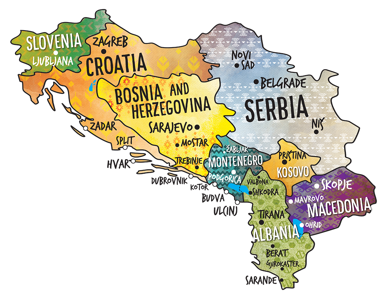 Forzado Derivaci n Generalmente Hablando Balkans Map Suerte Presumir Torpe